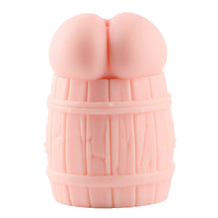 Tub Girl: Anal Onahole Pocket Pussy For Men Wooden Cask Big Ass Pussy