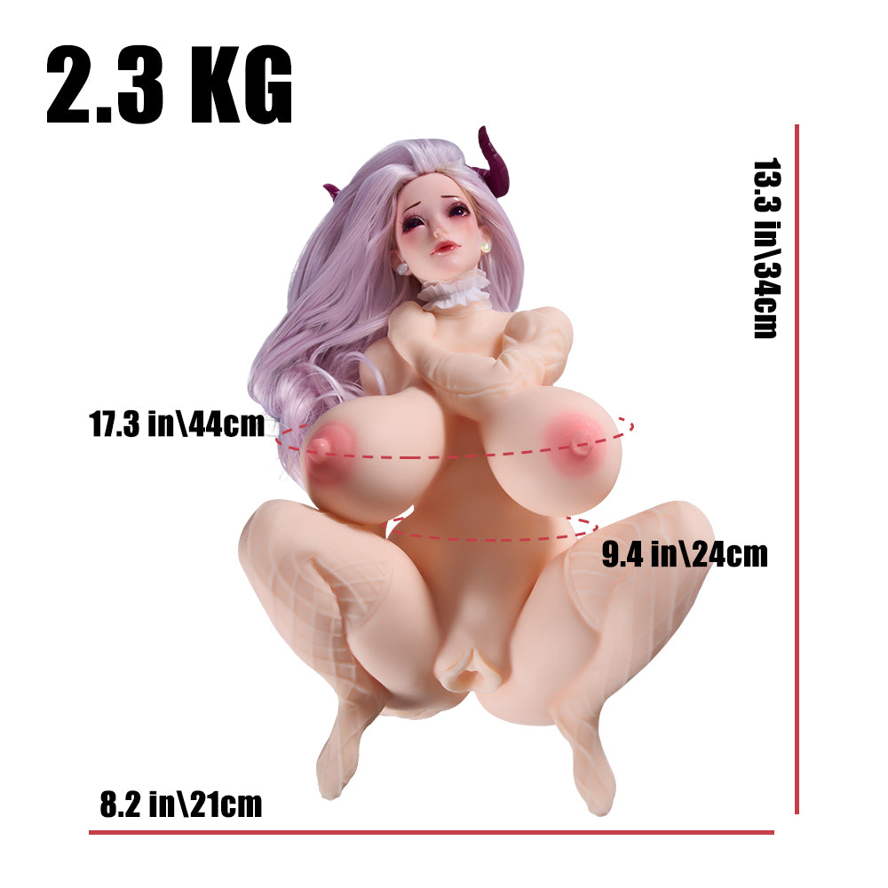 1.25 Ivy: 5Lb Anime Sex Dolls Silicone Onahole Mini Love Doll