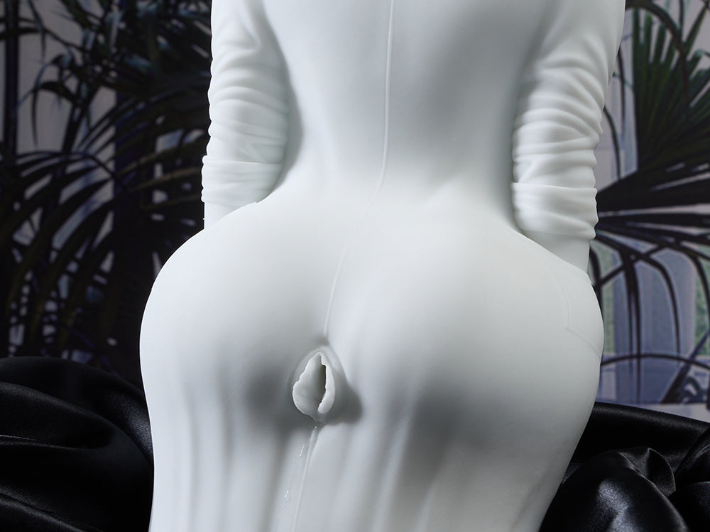 Cora:Trench coat girl Sex Doll Torso All-White Design Sex Toy For Men