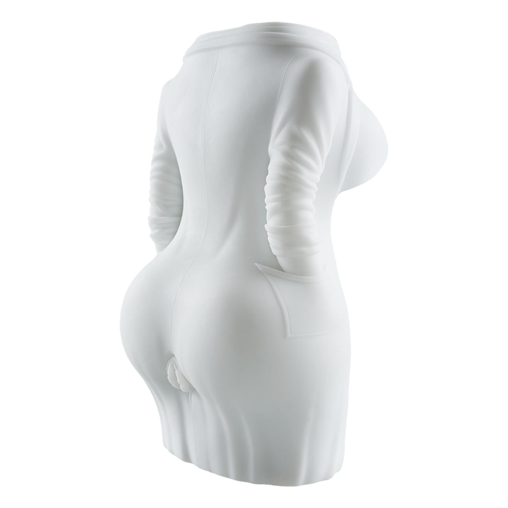 Cora:Trench coat girl Sex Doll Torso All-White Design Sex Toy For Men